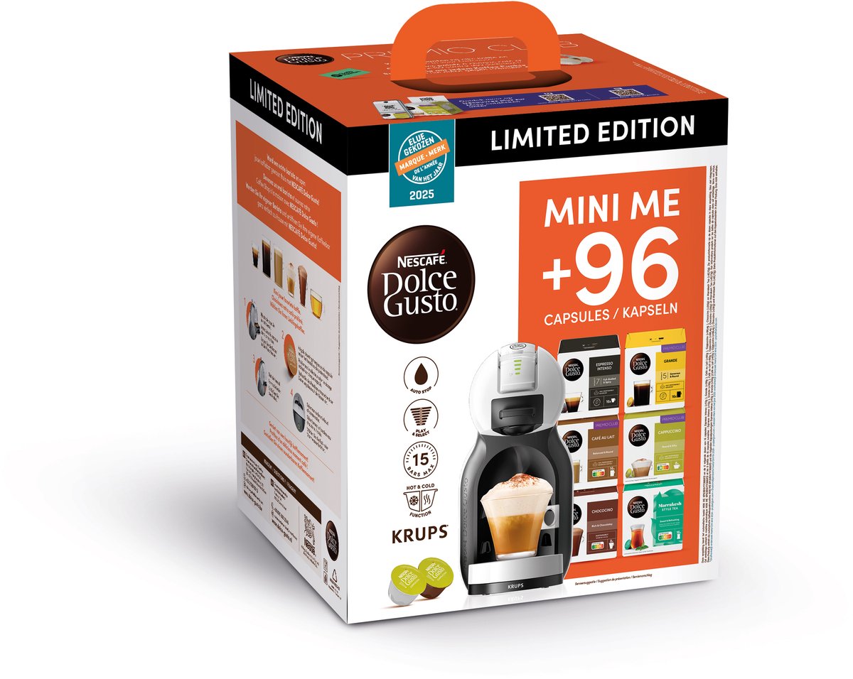 Krups Dolce Gusto Mini Me YY5999FD - Koffiecupmachine - Automatische Stop - Compact thumbnail 2