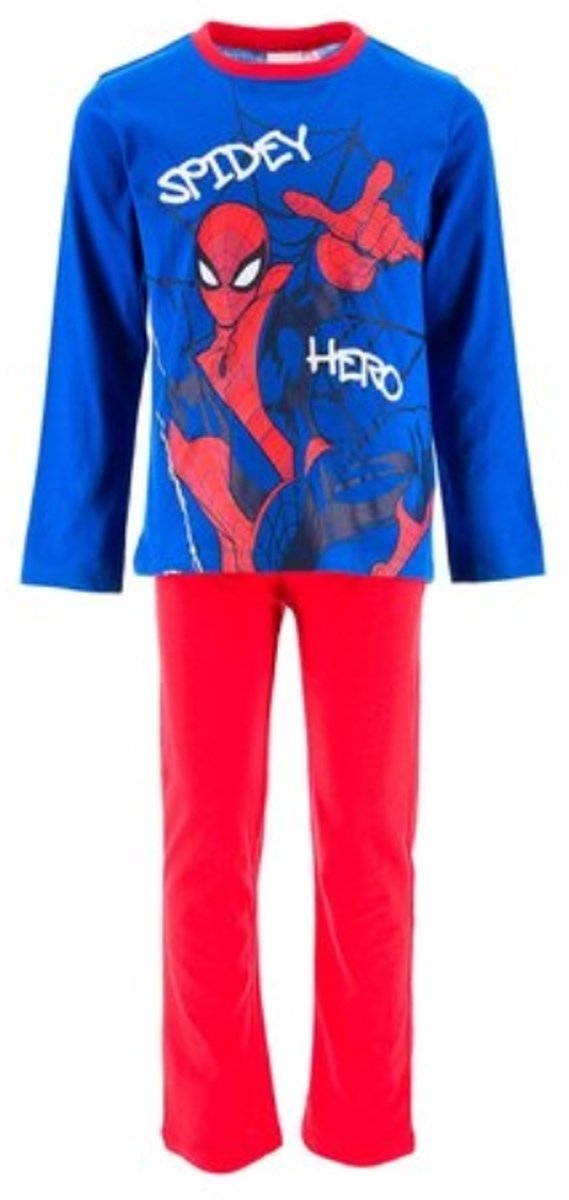 Spiderman Pyjama - Maat 128 - 100% katoen - Spider-Man - Jongenspyjama