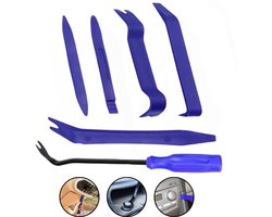 Auto Demonteren Gereedschap Kit – 6-delig – Kunststof Trim Verwijderingsset – Voor Deurbekleding, Radio, Dashboard & Interieur – Krasvrij & Duurzaam – Universeel