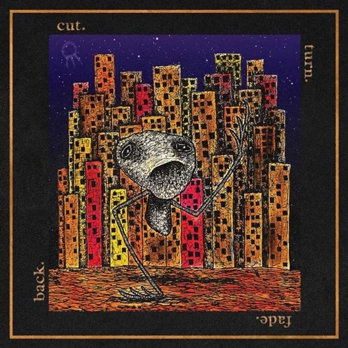 Hail The Sun - Cut.Turn.Fade.Black (2 LP) (Coloured Vinyl)
