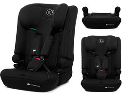 Kinderkraft I-COMFY 3-in-1 i-Size Autostoel – 76-150 cm – Groep 1/2/3 – R129 Goedgekeurd – Zwart