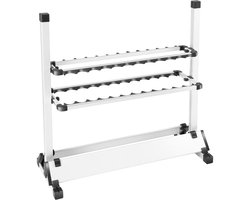 Hengelhouder Voor 24 Hengels Hengelstandaard Hengel Opbergrek Vishengelrek