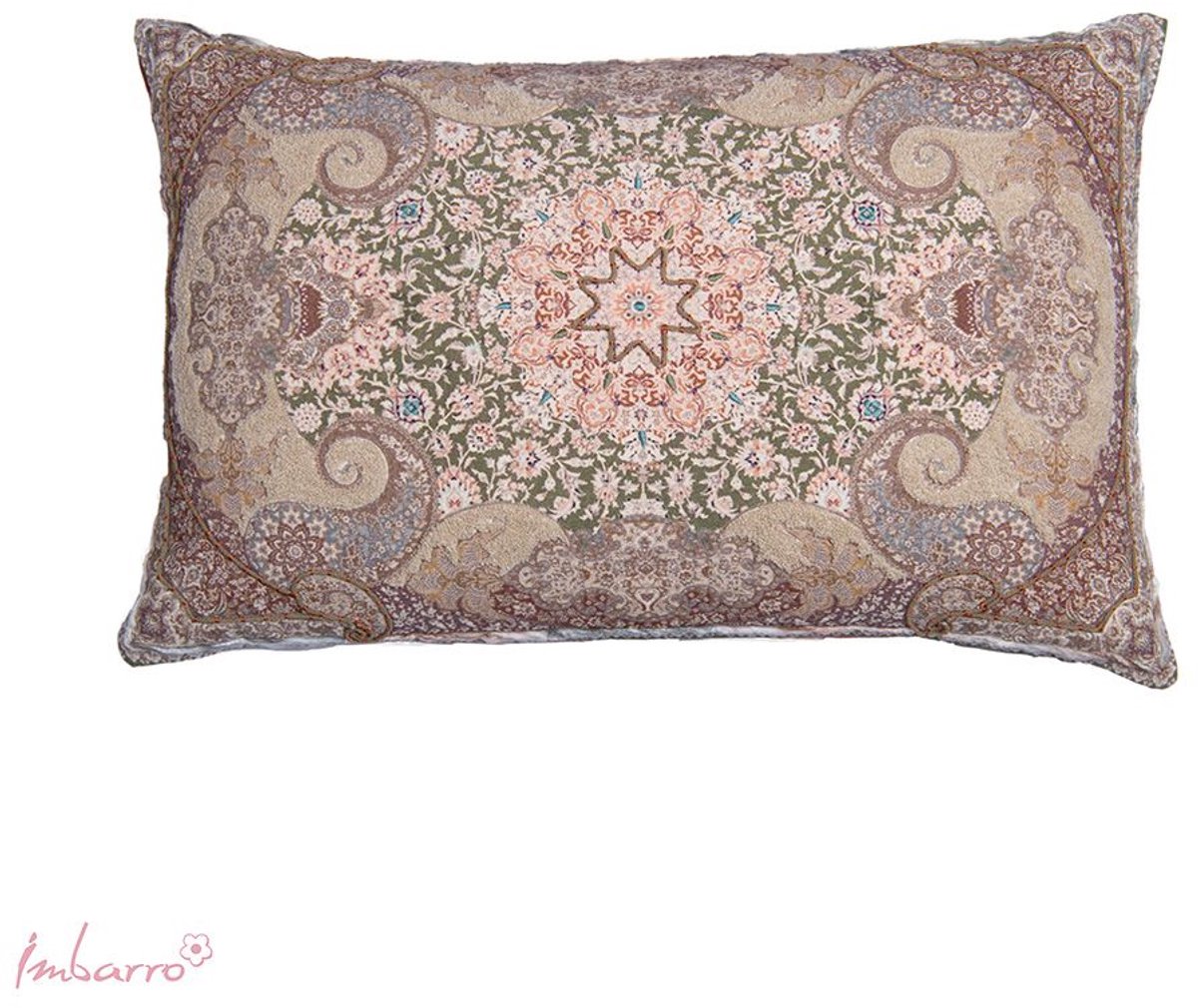 Imbarro Fashion & Home Kussen Elise 40 x 60 cm 100% Katoen Velvet