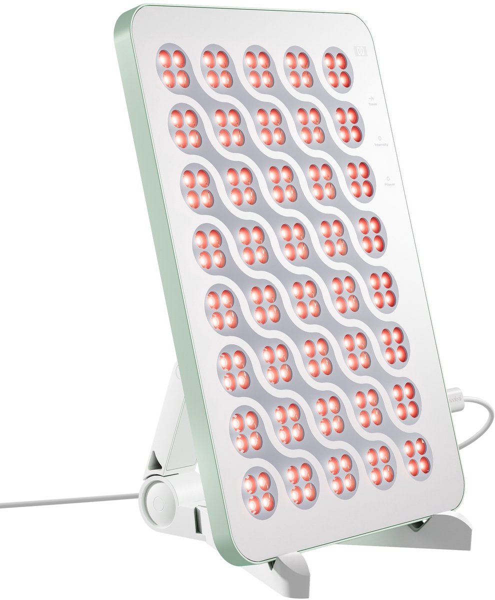 Nanoleaf Red Light Therapy Panel - Voor Herstel van Spieren, Gewrichten & Huid - 4 Standen - Rood