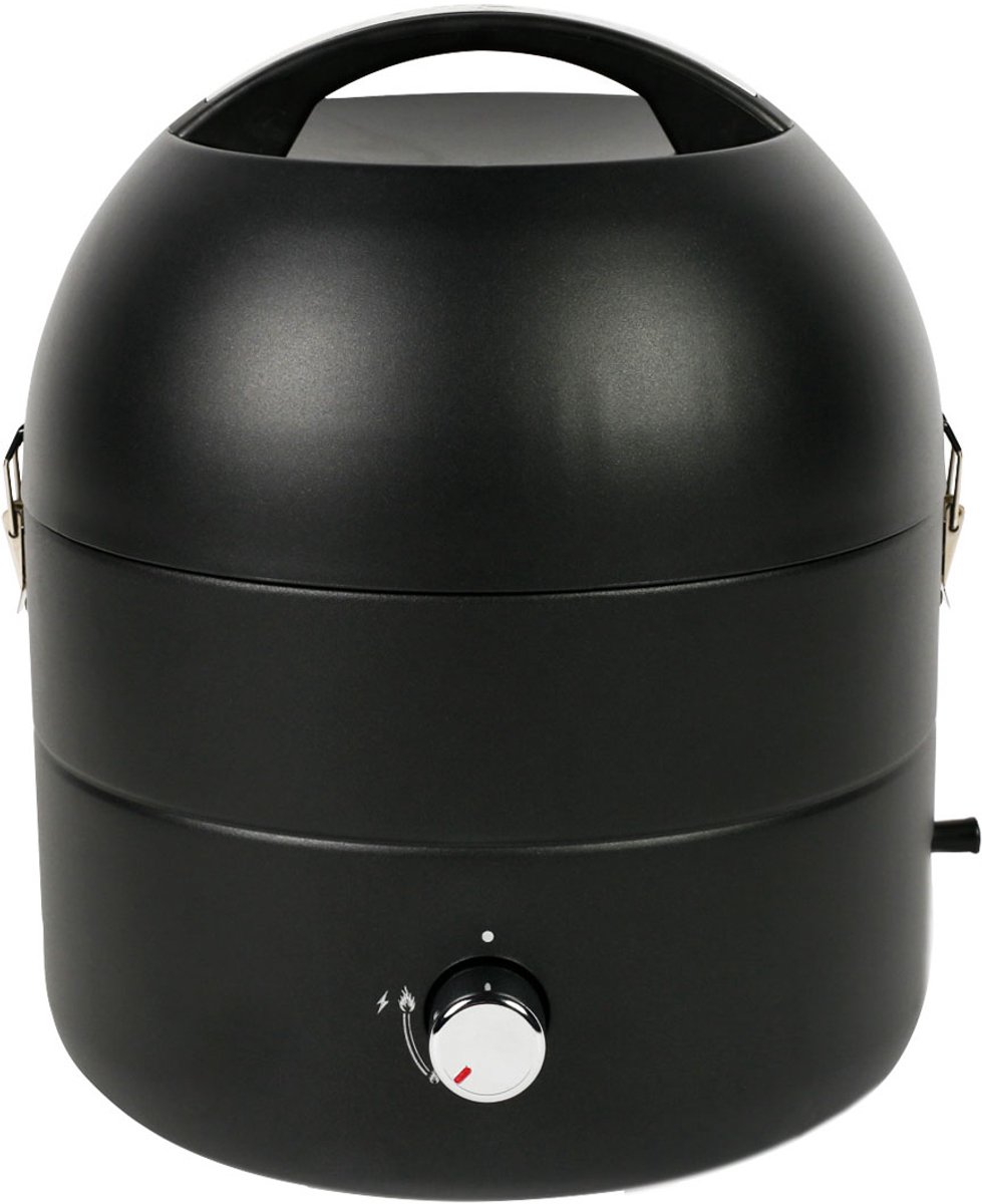 TAINO Grill-to-Go draagbare gasgrill - campinggrill voor onderweg zwart