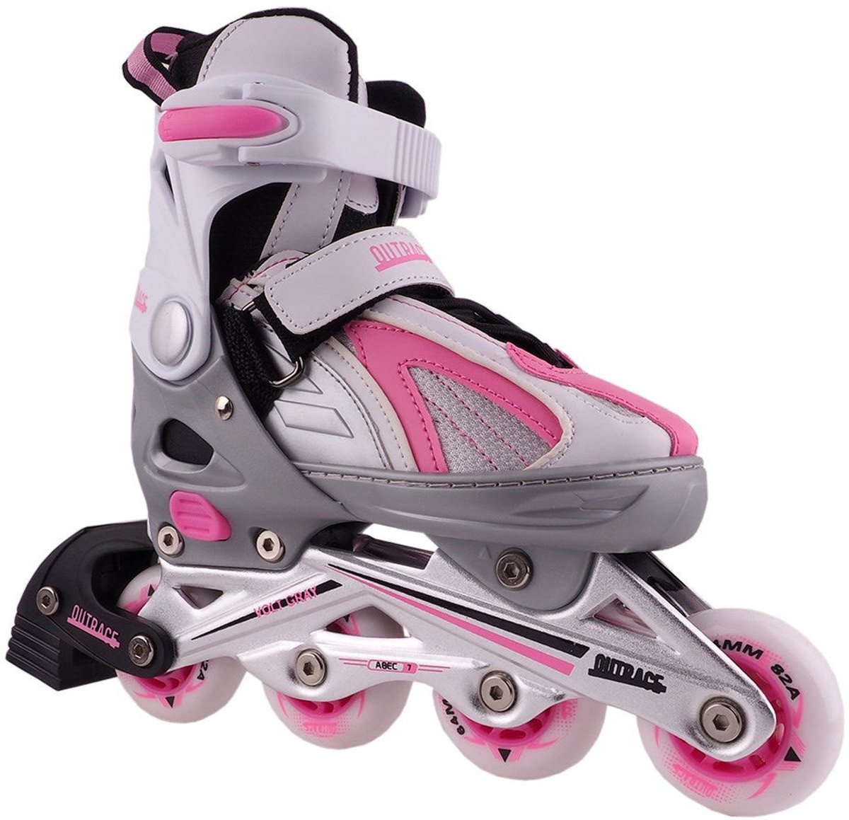 Outrace Volt PW-126B-9 40-43 Inline Skates Zwart