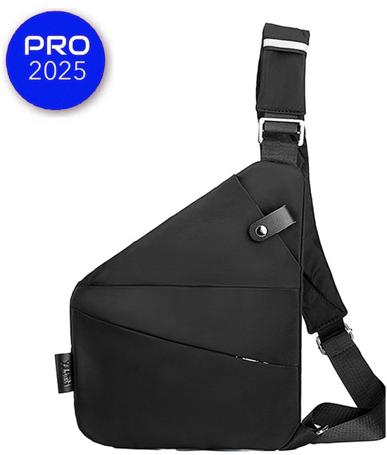 Secubag Schoudertas - Anti Diefstal Tas Dames - Reistas Handbagage - Vakantie - Vliegtuig - Handbagage Tas - Explore Plus Smart Carry - Waterdichte Tas - Roolo Bag Cross Overanti Diefstal