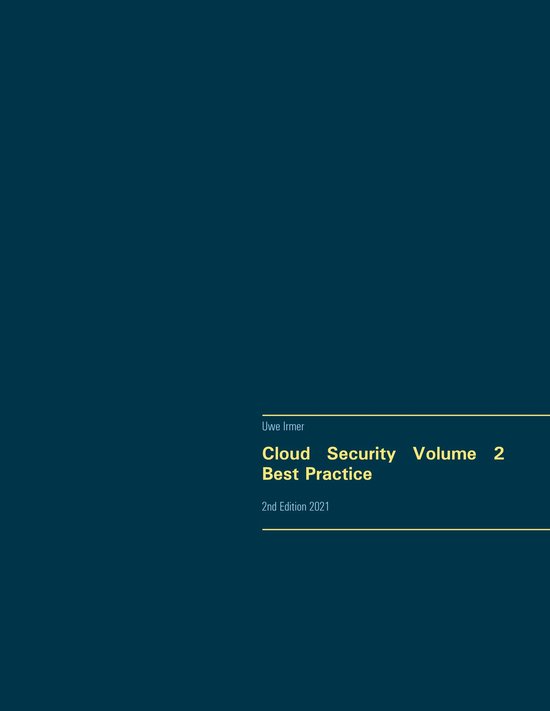 Cloud Security Volume 2 Best Practice - cover