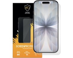 MobyDefend Screenprotector - Geschikt voor iPhone 17 - Case-Friendly Screensaver - Gehard Glas