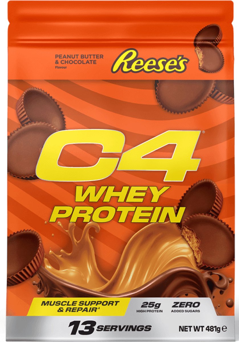 Cellucor C4 Whey Protein (449g) Reese\'s Peanut Butter & Chocolate - Eiwitten - Wei-eiwit Mix