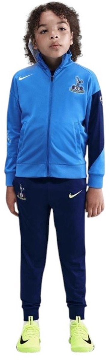 Nike Tottenham Hotspur Strike Trainingspak LT IRON ORE/BINARY /BINARY – Kids Blauw