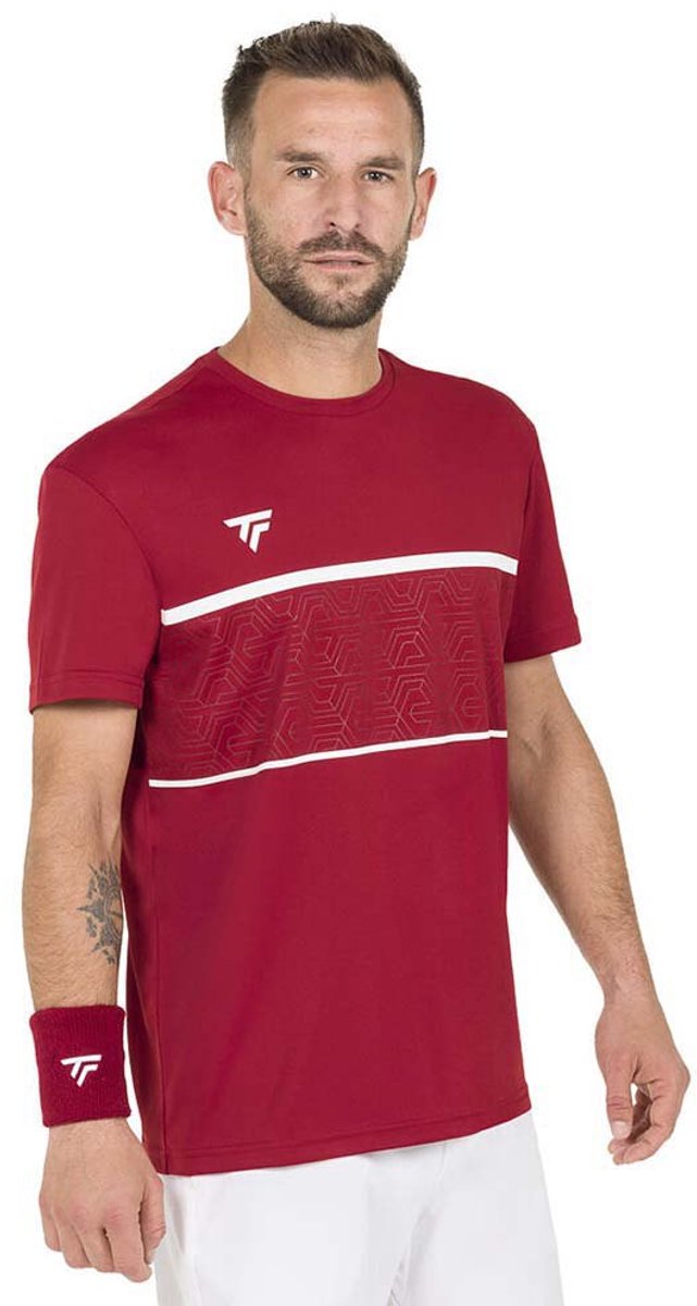 Tecnifibre Team Tech T-shirt Met Korte Mouwen Rood L Man