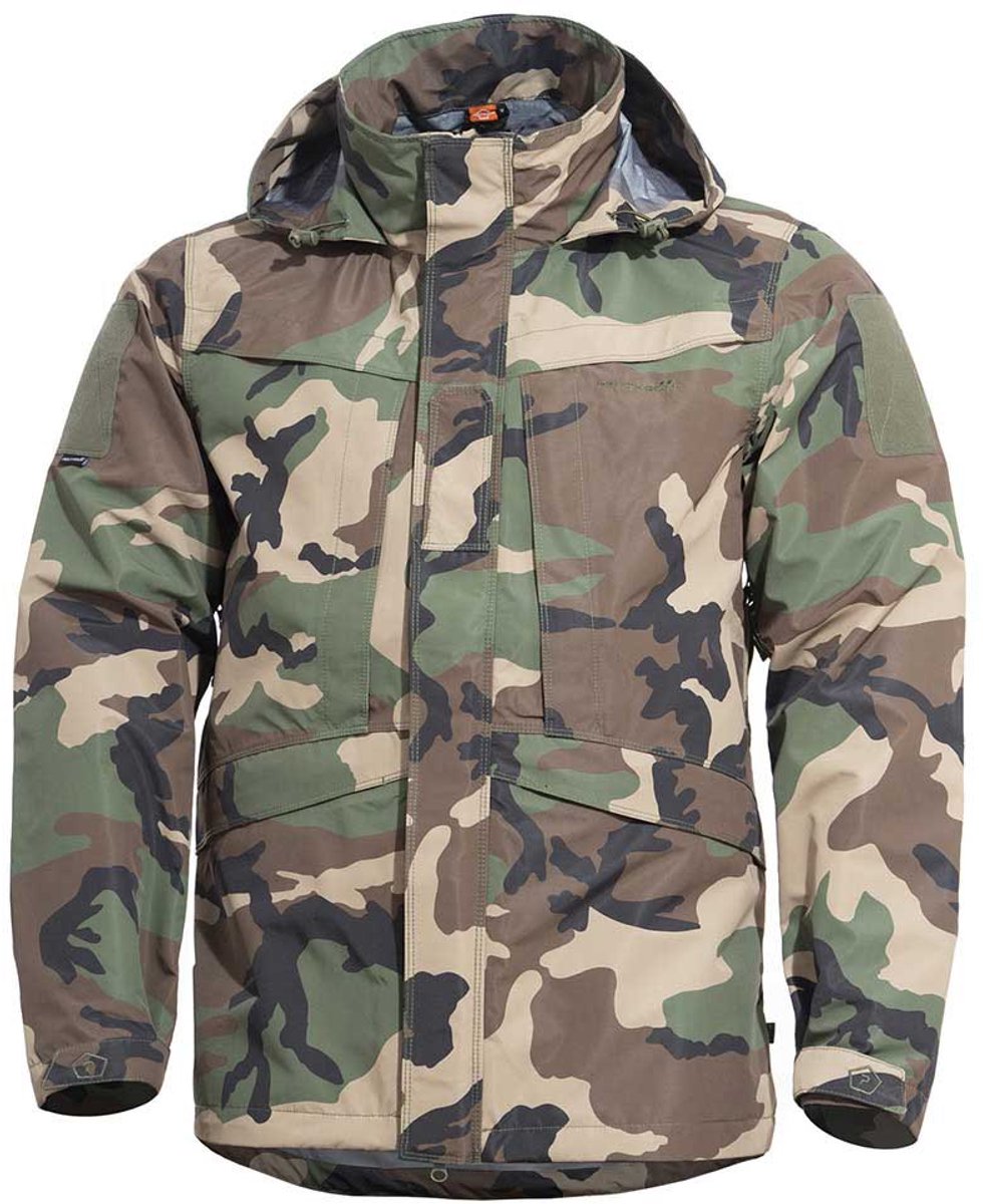 Pentagon Hurricane Camo Jas Man Woodland