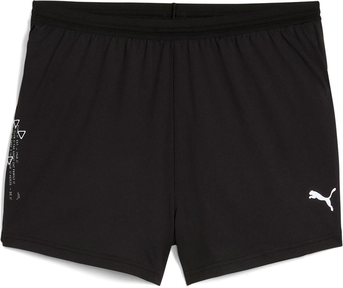 Puma 3” Split Korte Broek Man Vrouw Zwart
