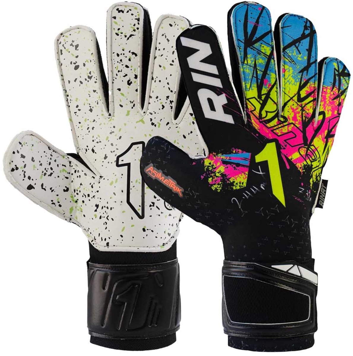 Rinat Asimetrik As Keepershandschoenen Zwart 6