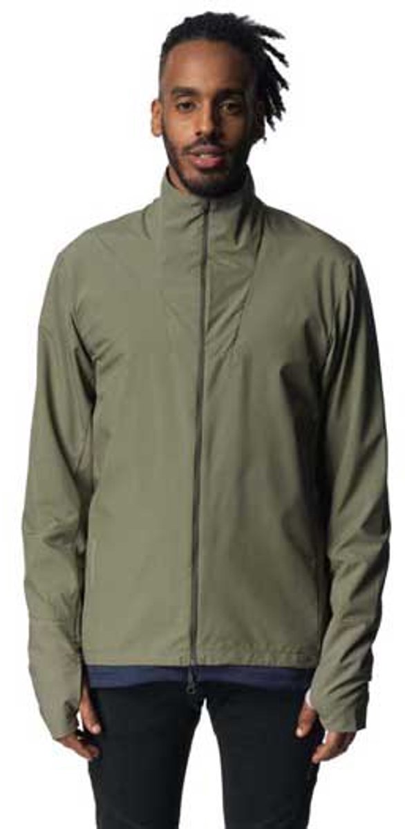 Houdini Pace Wind Jas Groen L Man