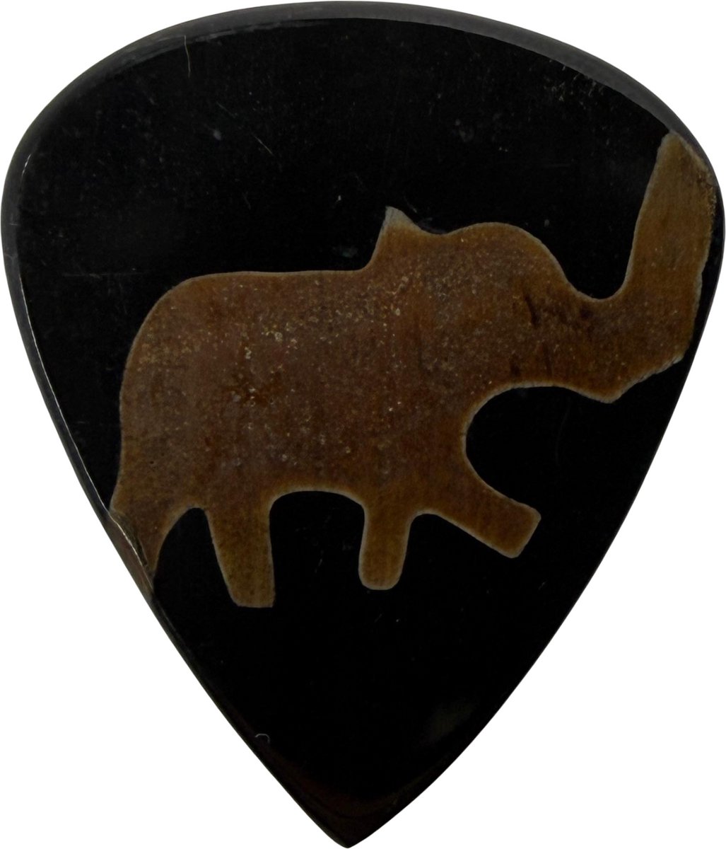 Handgemaakte buffelhoorn plectrum 3.00 mm