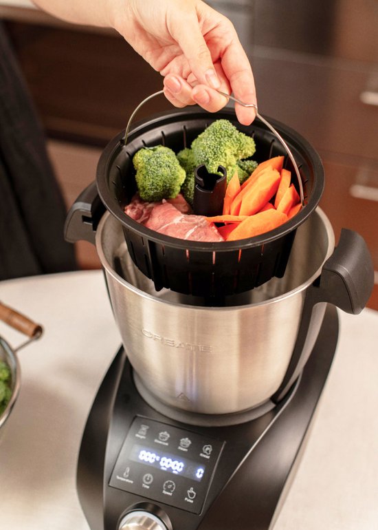 CREATE - Slimme multifunctionele keukenrobot met stoommand - CHEFBOT COMPACT CONNECT van CREATE — afbeelding 4