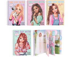 foto van Depesche - TOPModel Dress Me Up for One Day - stickerboek - 1 stuk