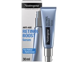 Neutrogena Retinol Boost Serum, Anti-Age Serum met Pure Retinol & Hyaluronzuur, Vermindert Fijne Lijntjes, Rimpels & Pigmentvlekken, 30 ml