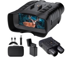 AKASO Seemor-200 - Nachtkijker - 4K Full-Color - AI-ISP - 16x Zoom - 1000m Bereik - App-gestuurde Foto & Video - Voor Camping, Jacht & Veiligheid