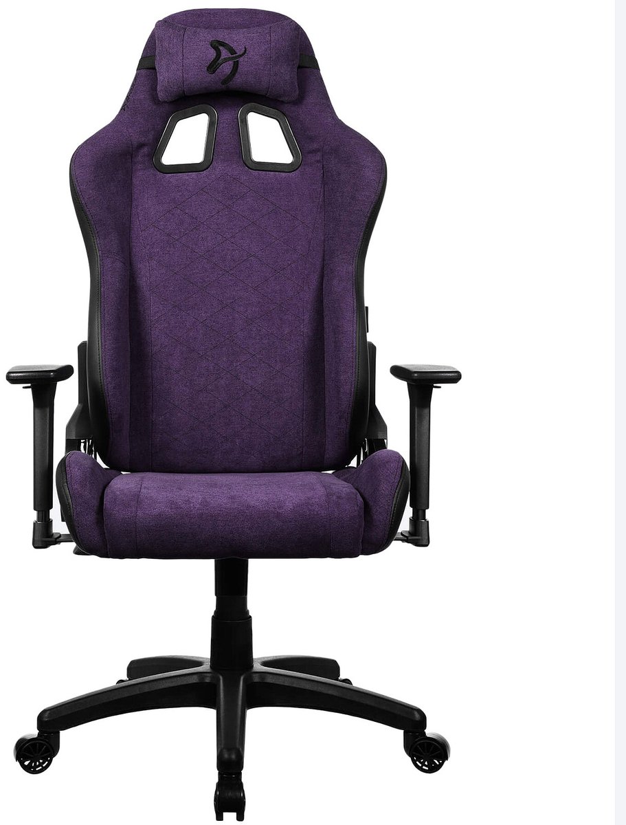 Arozzi Avanti Soft Fabric - Pure Purple gamestoel thumbnail 3
