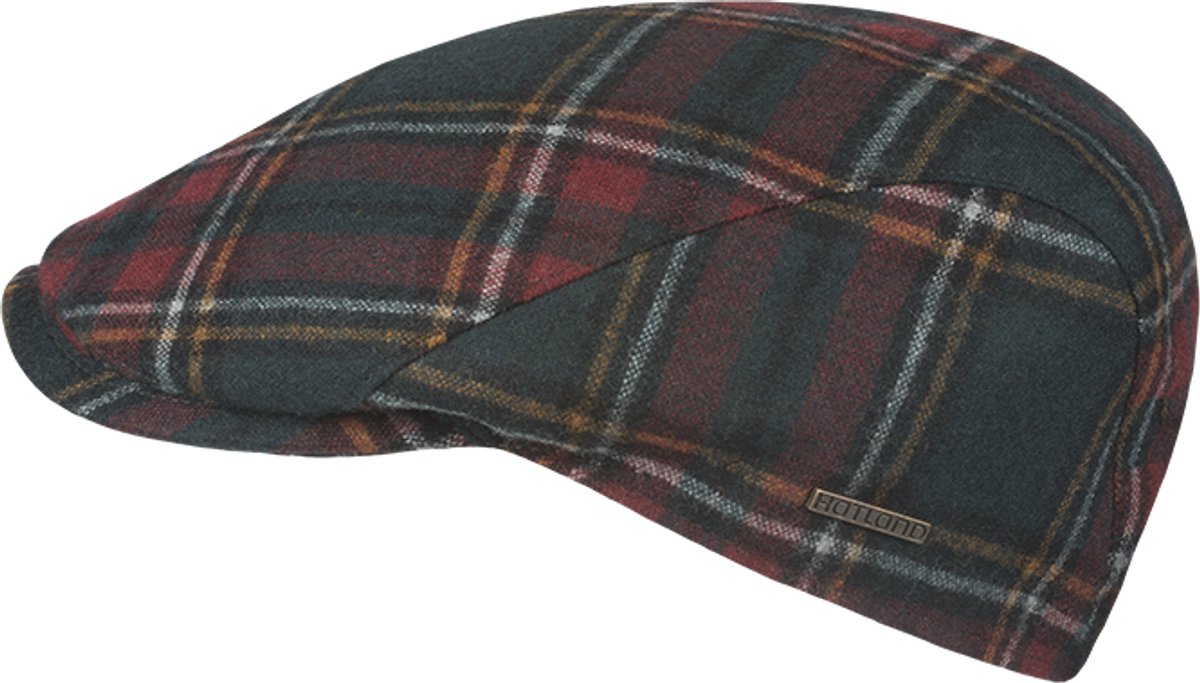 Diablo - Wollen flatcap - Rood
