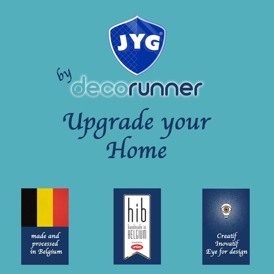 JYG Tapis de jeu en Vinyl ANIMALI 95x200 cm - Antiallergique, facilement lavable et durable - Produit belge en Diverse tailles - Imprimé animal mignon pour chambres d'enfants et aires de jeux