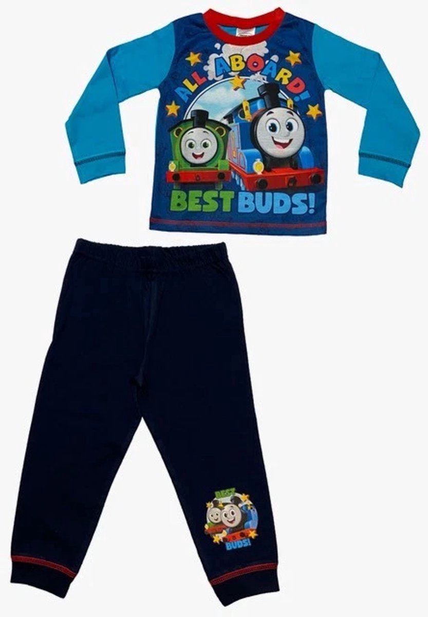 Thomas de Trein - Kinderpyjama - Pyjama - Maat 92/98 - Thomas & Friends