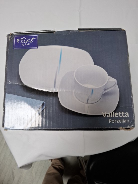 Service à café Valetta de Ritzenhoff & Breker, 18 pièces, porcelaine