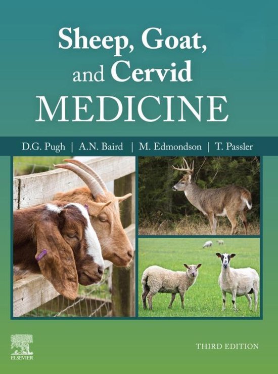 Sheep, Goat, and Cervid Medicine - E-Book - cover