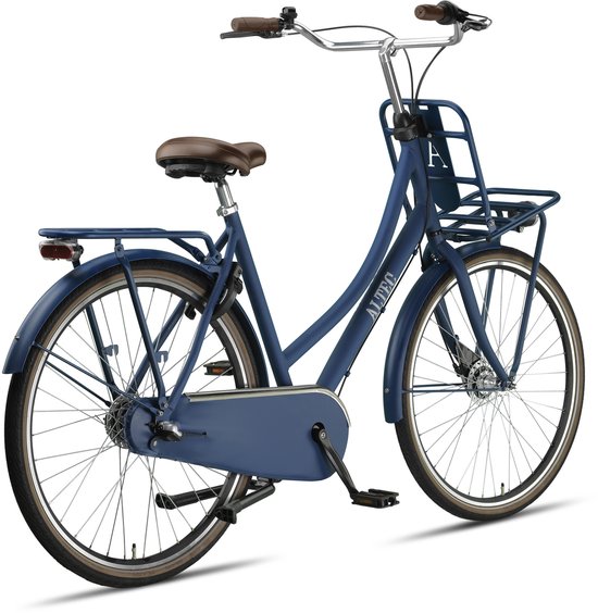 Altec Transportfiets dames Retro 28 Inch 50 cm Dames 3V Rollerbrake Donkerblauw van Altec — afbeelding 2