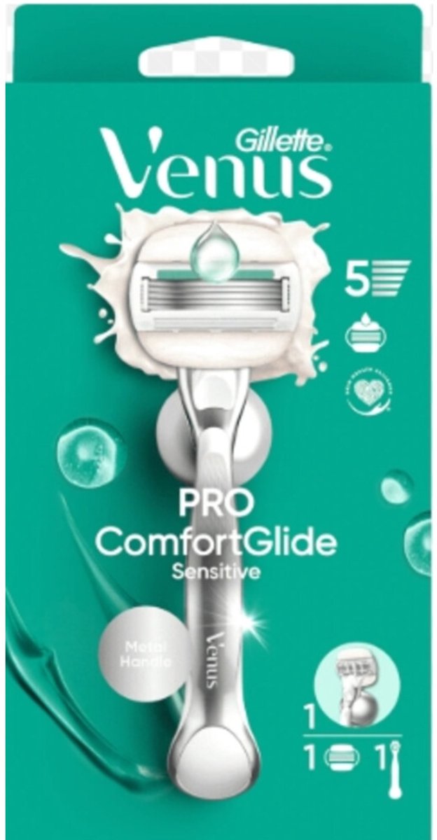 Gillette Venus Scheersysteem ComfortGlide Sensitive - 1 set