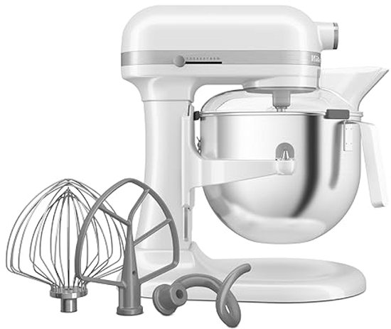 KitchenAid keukenmachine - Artisan - In hoogte verstelbare kom - 375 W - Krachtig met 11 snelheden - 4 accessoires - 6,6L - Classic Wit van KitchenAid — afbeelding 3