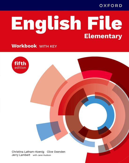 English File fifth edition: Elementary: Workbook with key - cover