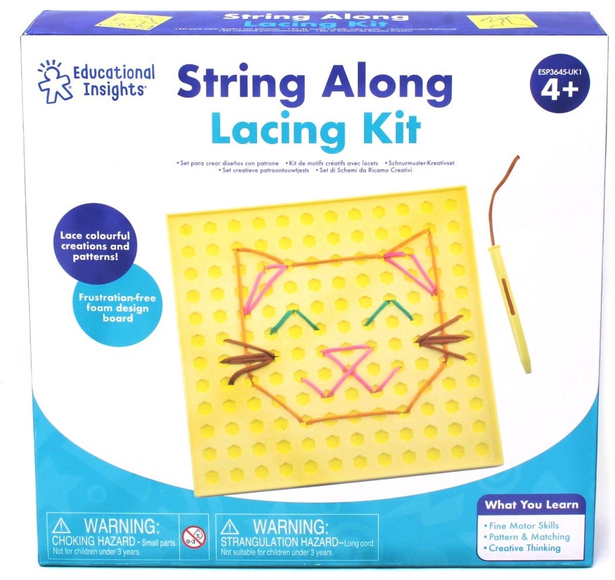 Learning Resources string-along rijgset met patronenkaarten - 4+