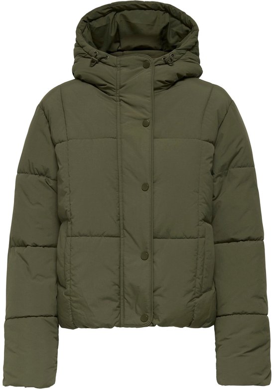 JDY - JDYWONDER SHORT HOOD PUFFER OTW SIJ - Dames - Gewatteerde jassen
