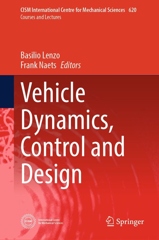 Mechanical Engineering (R0) - Vehicle Dynamics, Control and  ... - cover