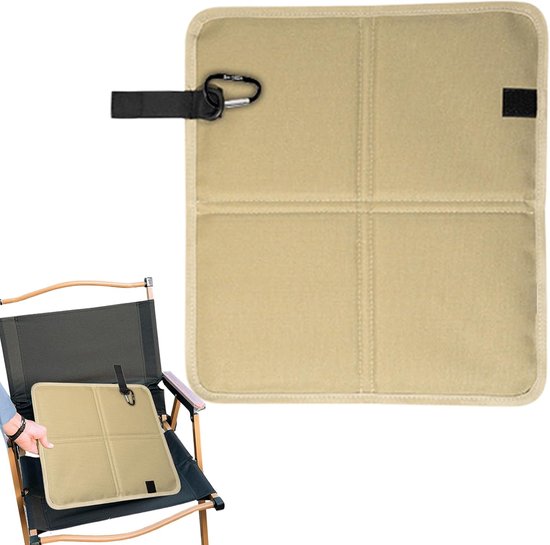 Coussin de siège - Tapis de coussin compact et pliable, housse de siège légère et portable, rembourrage extérieur imperméable, mousse isolante et confortable, soutien du siège pour les voyages et l'aventure
