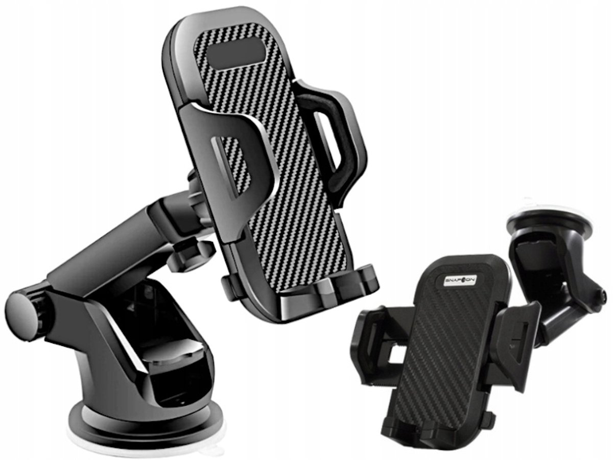 Universele autotelefoonhouder 2-in-1 - glas & dashboard