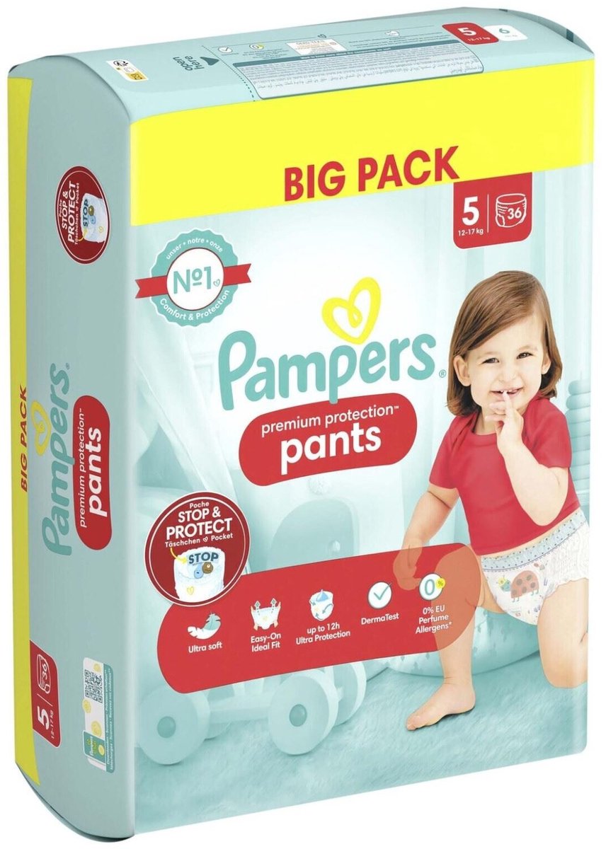 Pampers Premium Protection Pants Maandbox maat 5