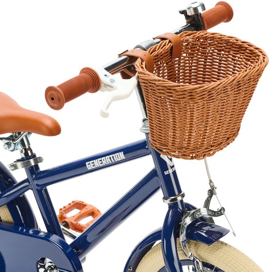 Generation Retro 14 inch Blauw - Kinderfiets met Mandje van Generation — afbeelding 4