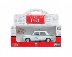 Daffi Fiat 125p Politie Modelauto 1:43 - Schaalmodel