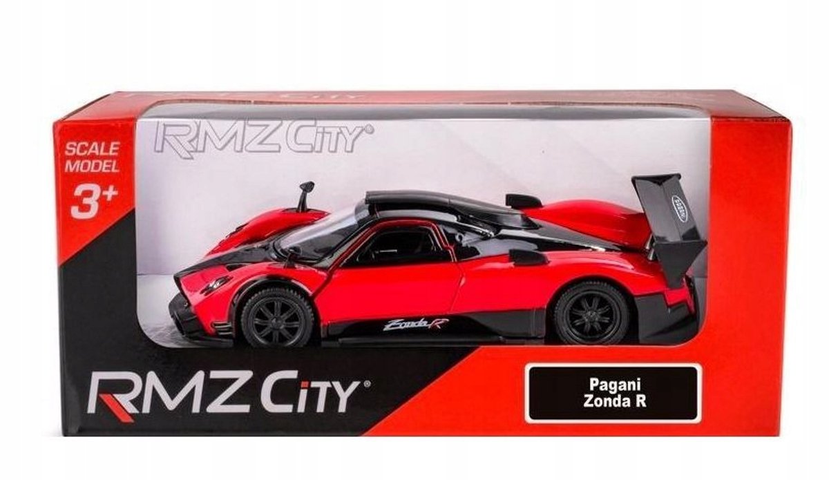 RMZ Pagani Zonda R Speelgoedauto Rood - Schaal 1:64