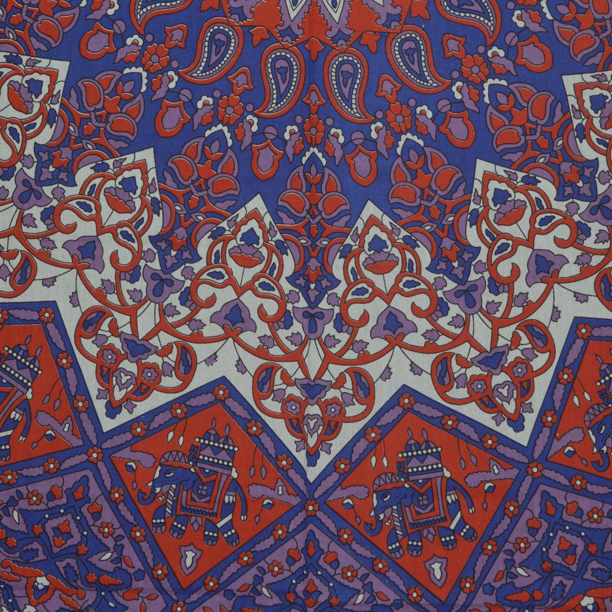 XXL Indiase Batik Mandala Laken - Katoen - 230x210 cm - Boho Stijl