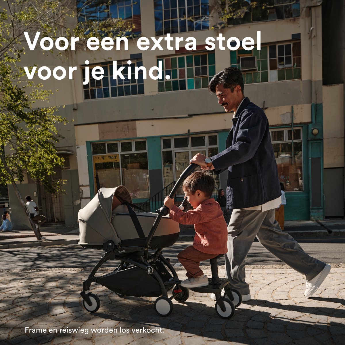 Stokke YOYO Board Extra Zitplaats voor Kinderwagen - afbeelding 2