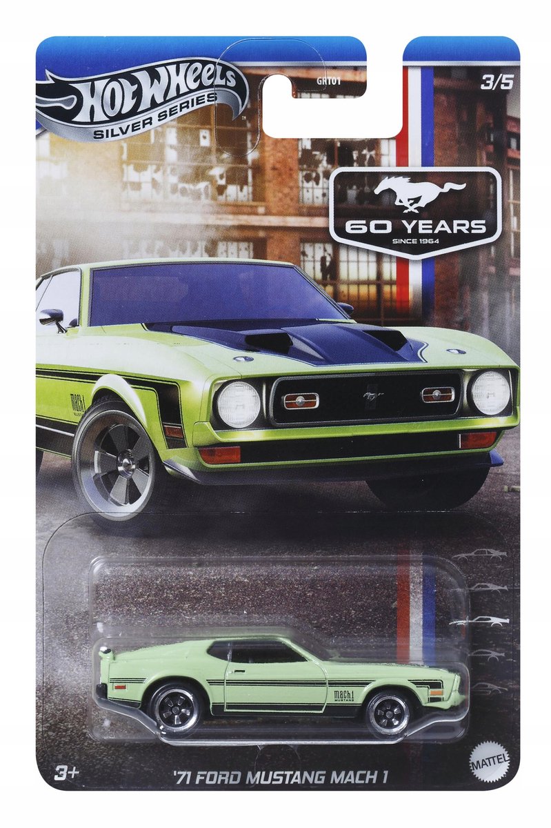 Hot Wheels '71 Ford Mustang Mach 1 - schaalmodel 1:64
