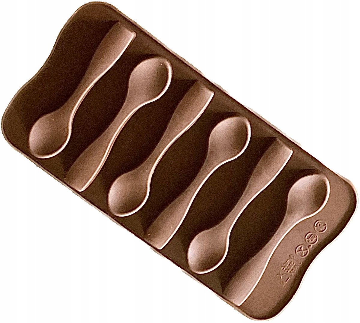 Siliconen Chocoladevorm Lepeltjes - Pralines & IJsblokjes