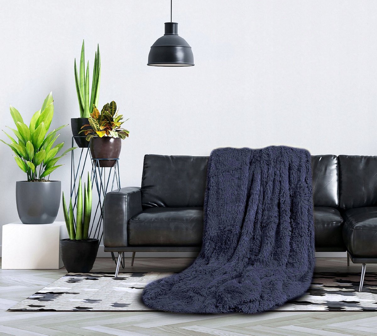 Donat Dubbelzijdig Pluche Dekentje 150x200 cm - Zacht & Warm