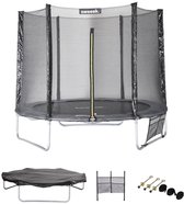 sweeek - Trampoline, galaxie, 250 cm avec accessoires